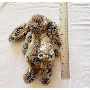 Jellycat Retired Bashful Woodland Bunny Plush With Marbled Colored Fur